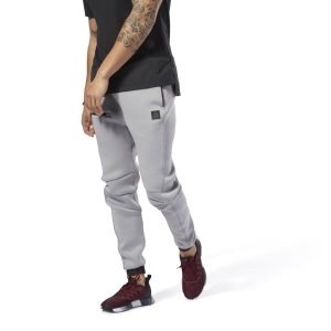 Reebok Training Supply Joggers Hosen Herren - Grau - DE 294-RJQ